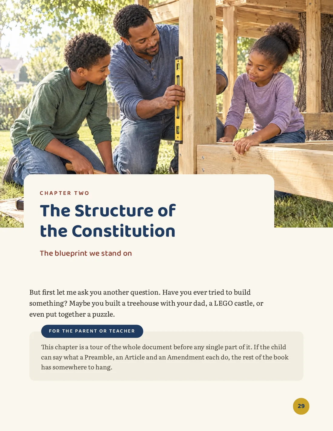 Page: Chapter Two, The Structure of the Constitution